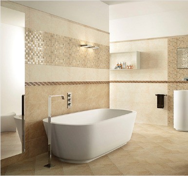 41 Latest Bathroom  Wall Floor Tiles  Design Ideas  India 
